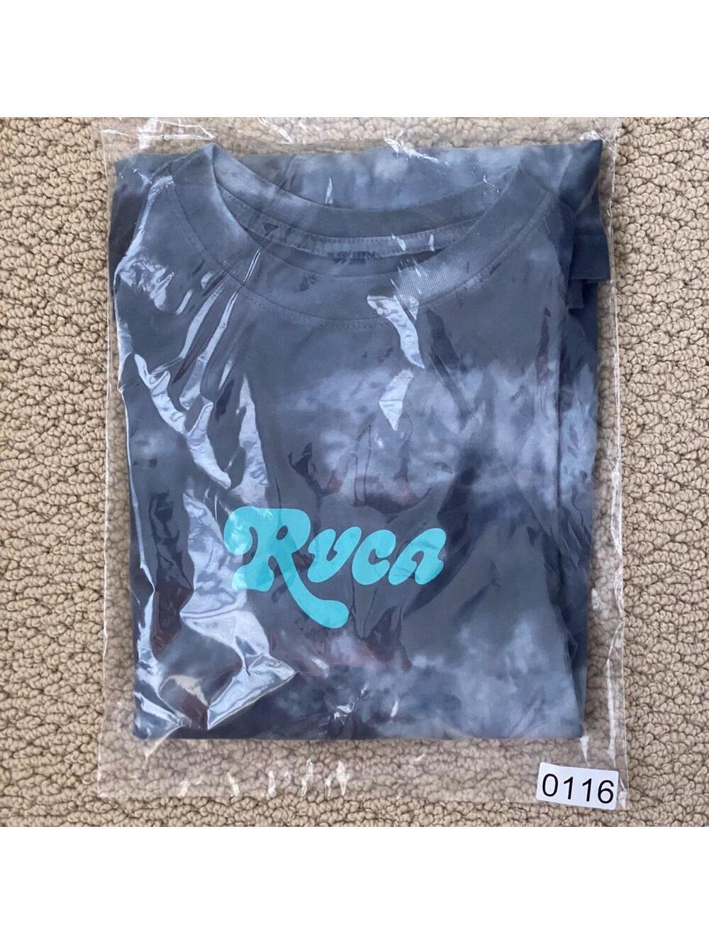RVCA Tie Dye Surf Skate Long Sleeve Shirt Men S Small - Picture 6 of 6